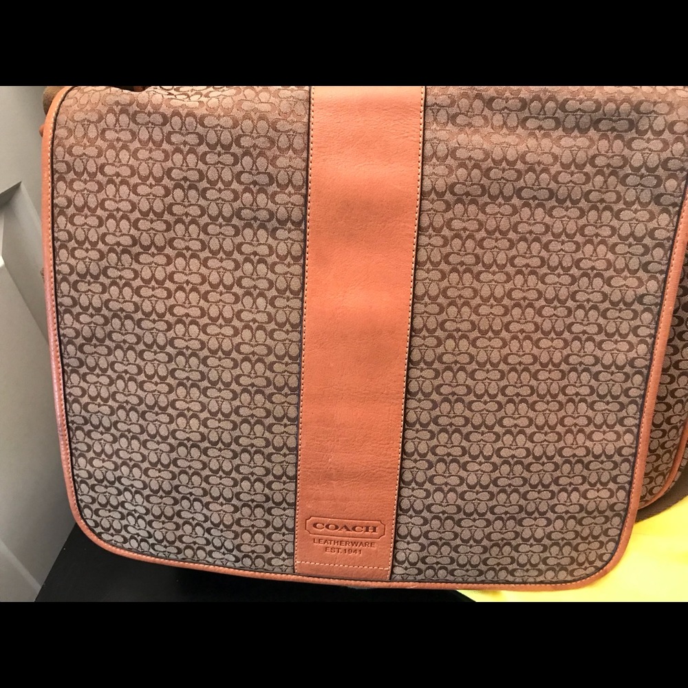 Coach laptop bag/ diaper bag